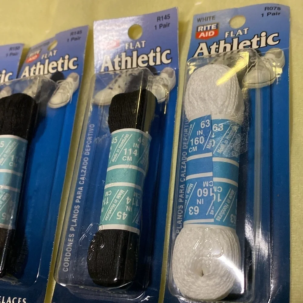 3/$20.  Flat Athletic She Lace Bundle NWT Activewear Unisex Shoe Accessories